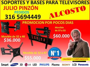 Bases Soportes de Tvs Al Costo.