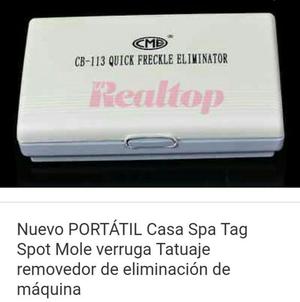 Maquina para Remover Tatuajes Verrugas