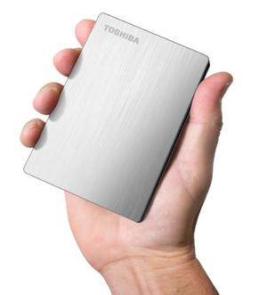 Toshiba Canvio Slim Ii 1tb Portable External Hard !
