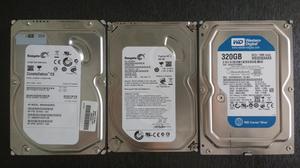 Discos duros 500 Gb y 320 Gb SATA