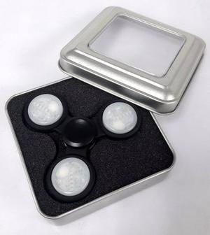 Fidget Spinner Con Luz, Alta Duracion De Giro Y Alta Calidad