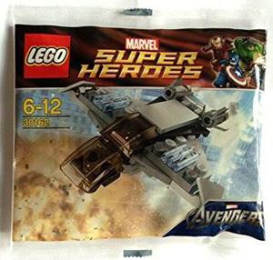 Juguete Lego Marvel Superheroes Quinjet #