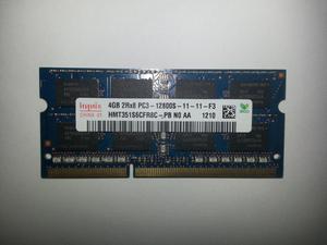 Memoria Ram DDR3 4GB S Portátil Marca HYNIX