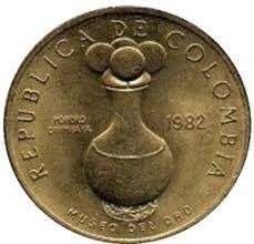 Moneda De 20 Pesos Colombia  Poporo Quimbaya - Nueva