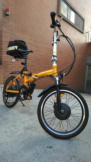 Súper Bicicleta Plegable Eléctrica