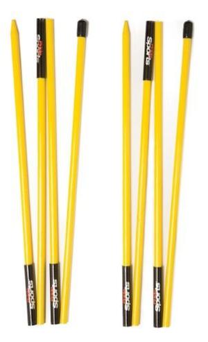 Pridesports Golf Alignment Stick (juego De 2), Amarillo