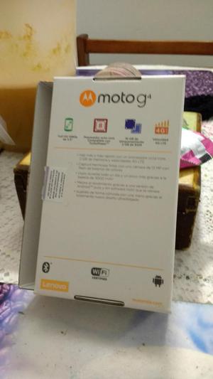 Vendo Moto G4 Dual Garantia Vigente Caja