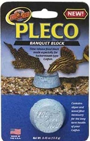 (2 Pack) Zoo Med Laboratories Pleco Bloques Banquetes