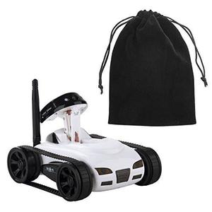 270 Wifi Wireless Rc Cars Mini Cámara Del Tanque (blanco)