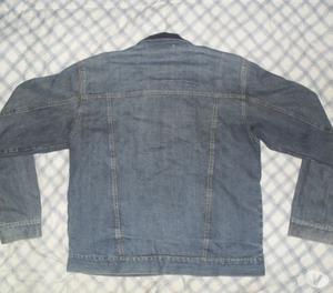 CHAQUETA JEAN AZUL CON DOBLE OVEJERO IMPORTADA USA T M Y S