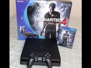 PS4 slim con uncharted negociable