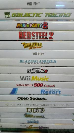 Se Venden Juegos Originales de Wii