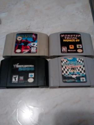 4 Juegos N64 X 100