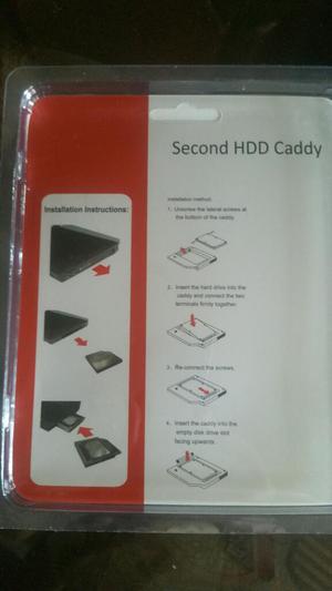 Caddy para Instalar 2° Hdd Macbook Imac