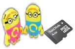 MP3 CHARACTER MICRO SD 4GB