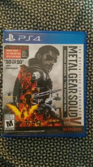 Metal Gear Definitive Experience Ps4