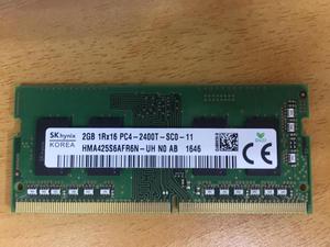 Ram DDR4 de 2 Gb Bus de datos 