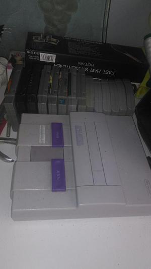 Super Nes Perfecto con Juegos