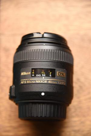 AFS DX Micro NIKKOR 40mm f/2.8G