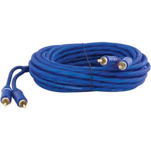 Cable Rca Tacto Suave Triple Blindado, Db Link Sr17, Azul