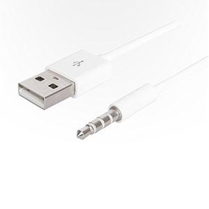 Ipod Shuffle Cable, Iabler 2 Pack 3.5mm Jack/plug !