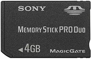 Memoria SONY Stick Pro Duo 4GB