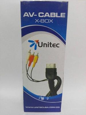 Cable Audio/video Para Consola Xbox Clásico