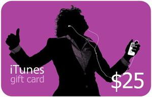 Itunes 25usd Apple Gift Card Tarjeta Mac Ipad Iphone - Jxr