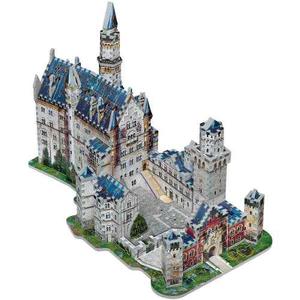 Rompecabezas 3d Castillo De Neuschwanstein: 890 Piezas