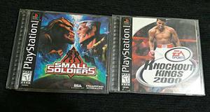 Small Soldier Y Knokout Originales Para Play Station 1