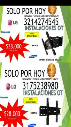 Soportes Bases para Tv Agenda Ya