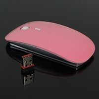 Topcase Pink Usb Ratón Óptico Inalámbrico Para Macbook