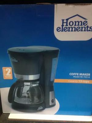 Vendo Cafetera Home Elements Nueva