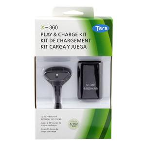 Accesorios Xbox 360 Kit De Carga  Ni-mh Carga Y Juega