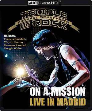 Blu-ray Michael Schenker's Temple Of Rock 4k Ultra Hd