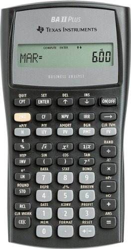 Calculadora Financiera Texas Instruments Baiiplus 10