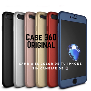 ENVIO $0. Case 360 ORIGINAL con Glass. iPhone 6 6S 7 7 Plus