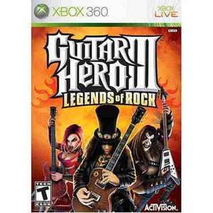 Guitar Hero Iii: Leyendas De Rock - Xbox 360