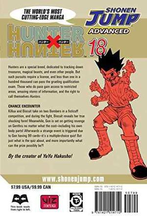 Libro De Manga Hunter X Hunter, Vol. 18