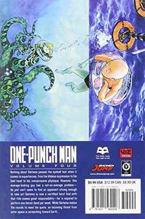 Libro De Manga One-punch Man, Vol. 4