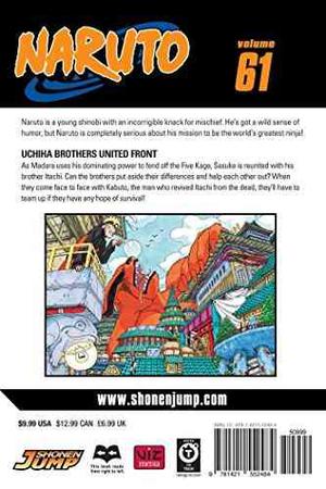 Libro Manga Naruto, Vol. 61: Uchiha Brothers United Front