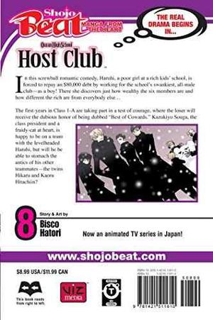 Libro Manga Ouran High School Host Club, Vol. 8