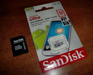 Memoria Micro Sd 32gb Sandisk Ultra Sd Hc Clase 10
