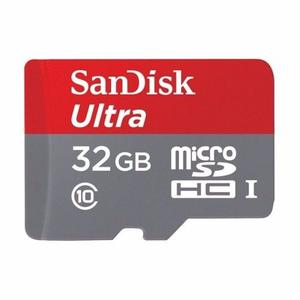 Memoria Microsd+adaptador Sandisk 32gb Ultra Class 10