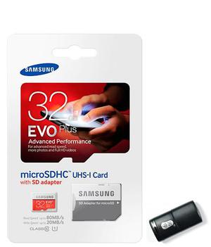 Micro Sd Samsung 32 Evo+ Plus Clase mbs 100 % Original
