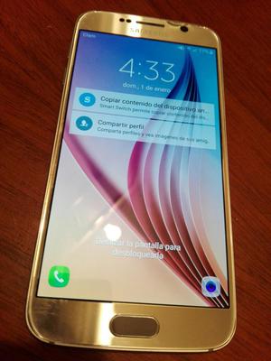 Samsung S6 Dorado