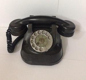 Telefono Antiguo de Mesa en Baquelita