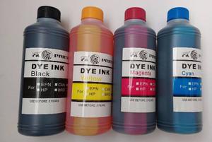 Tintas De Impresora, Printking500 Ml En Colores Primarios