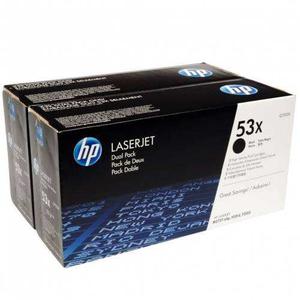 Toner Hp 53x Negro X2 Unidades Para Laserjet P - Qxd