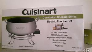 Electric fondue set